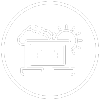 remote professionals icon representing digital nomad lifestyle and van life travel