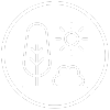 luxury weekender icon representing luxury rv camping